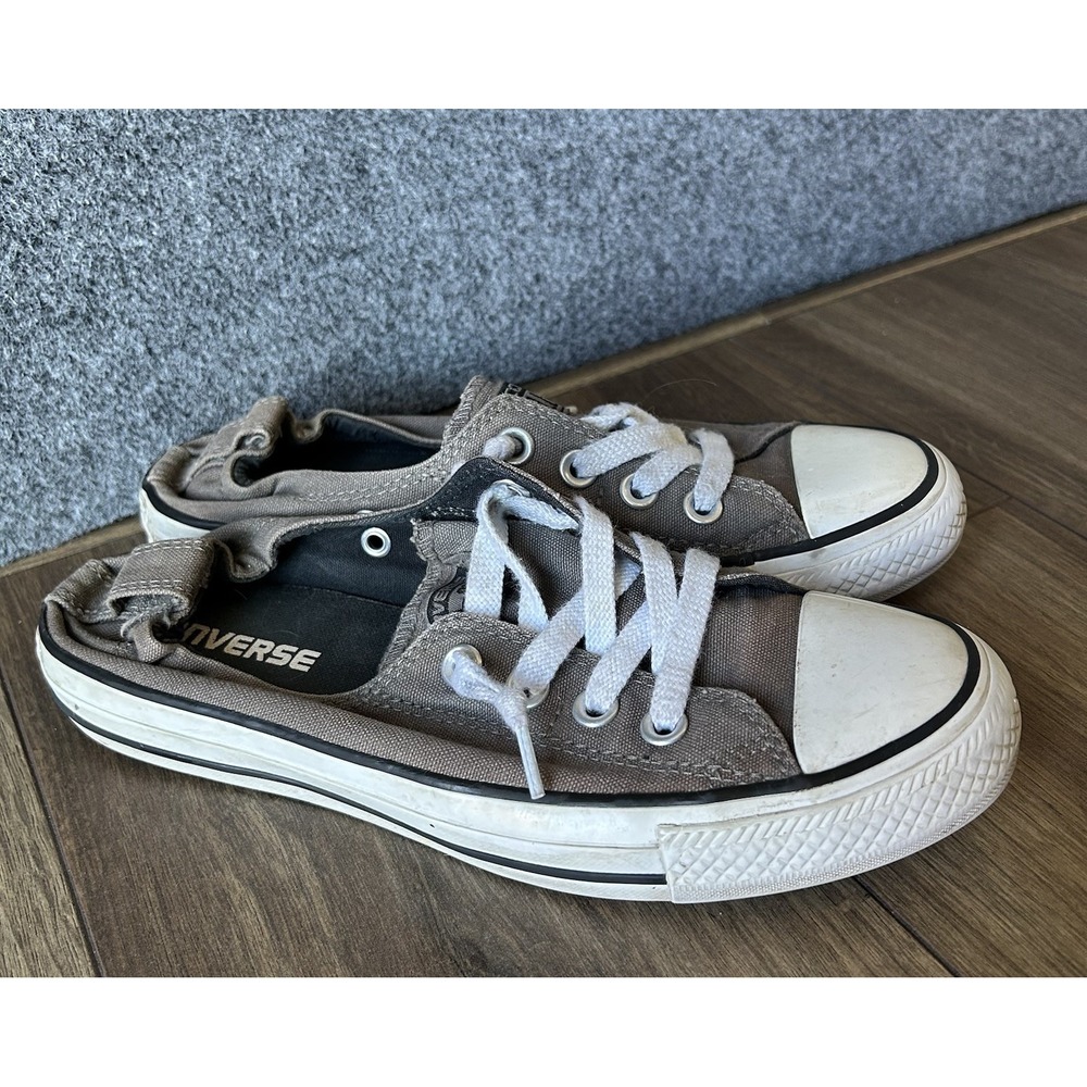 Converse Chuck Taylor -Women's 7 - All Star Grey - Low Top Slip-Ons